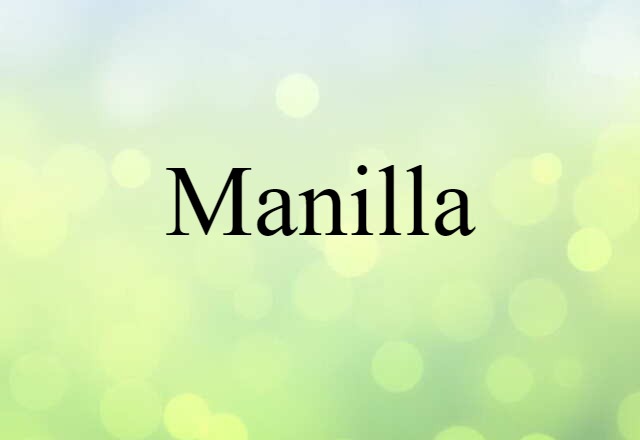 manilla