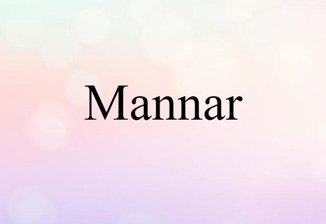 Mannar