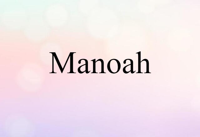 Manoah