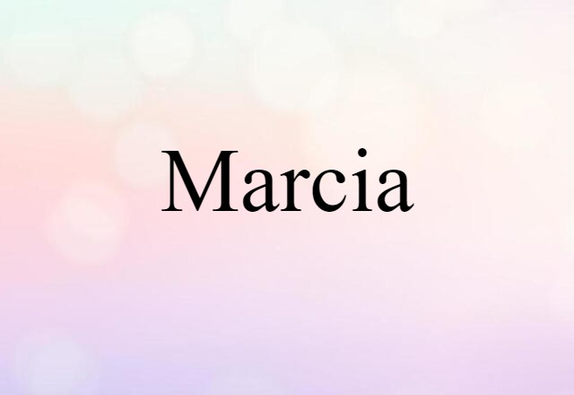 Marcia