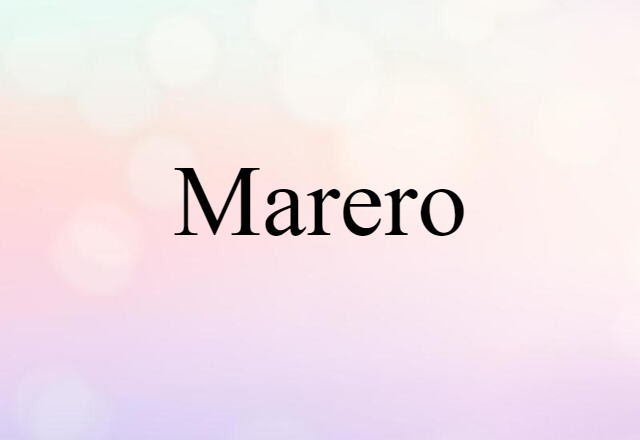 marero