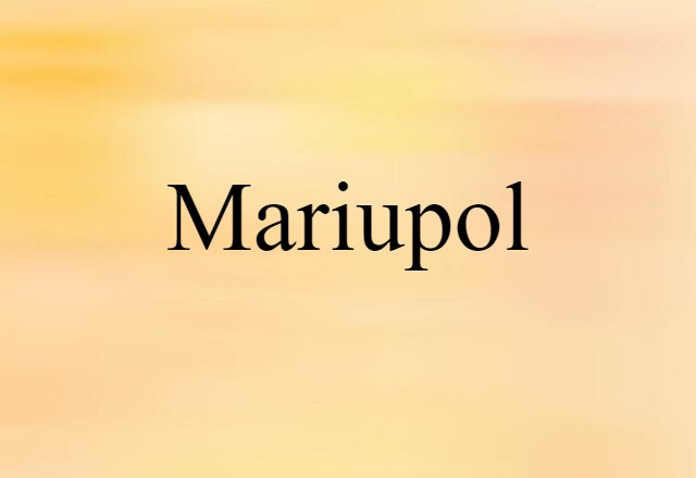 Mariupol