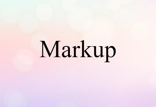 markup