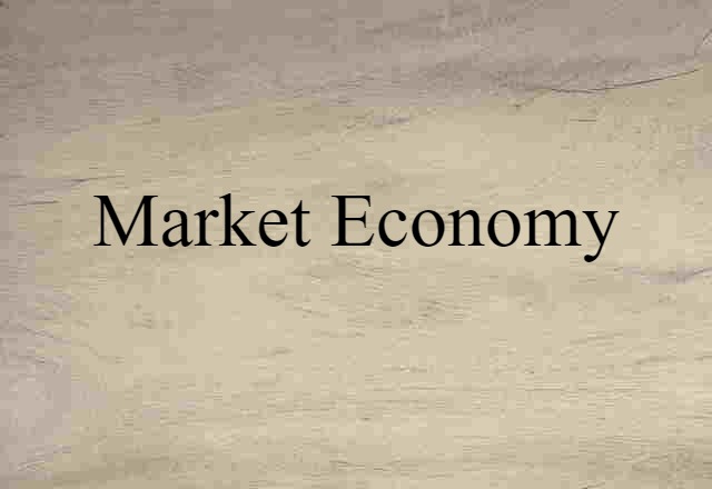 market economy