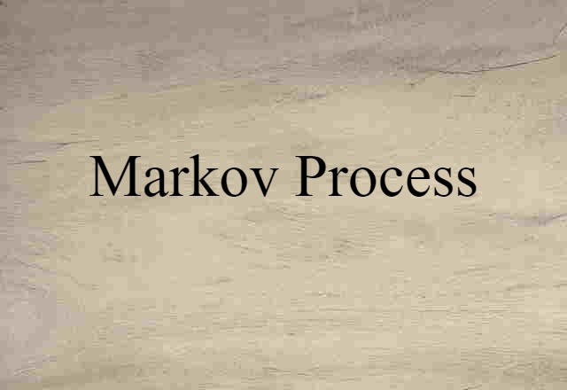 Markov process