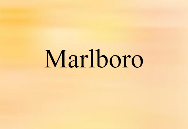 Marlboro