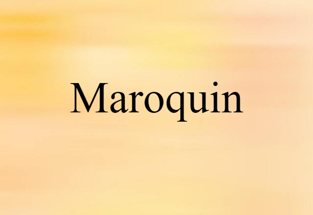 maroquin