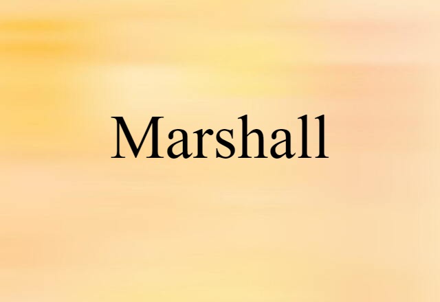 Marshall