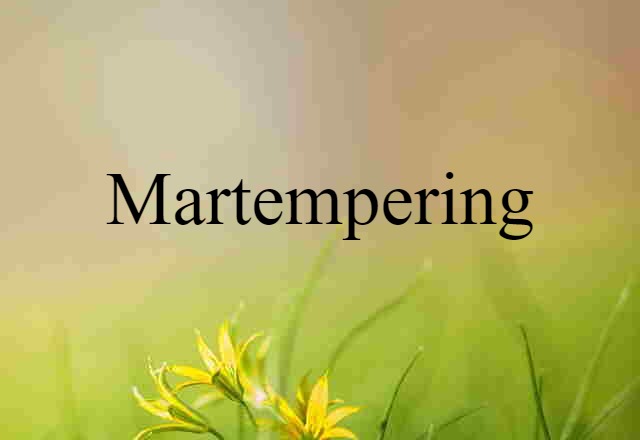 martempering