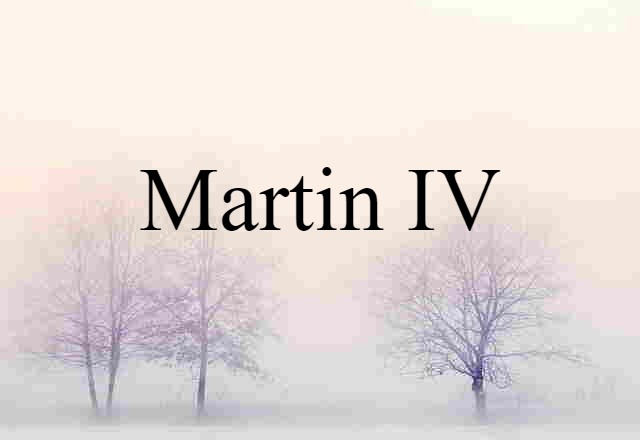 Martin IV