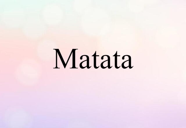 matata