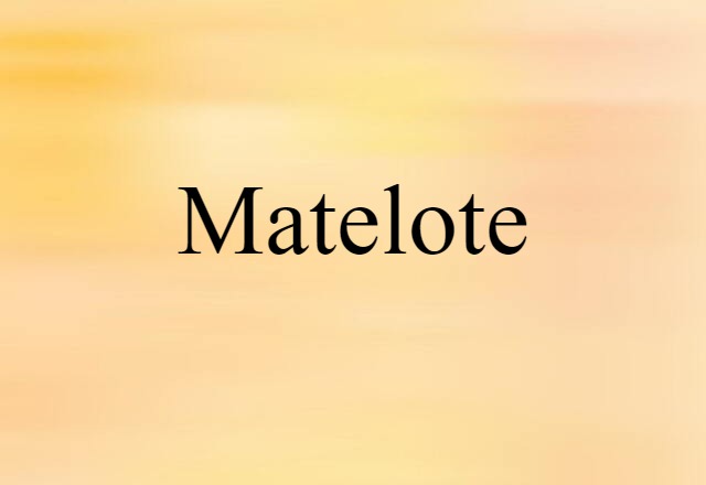 matelote