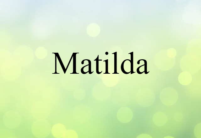 matilda