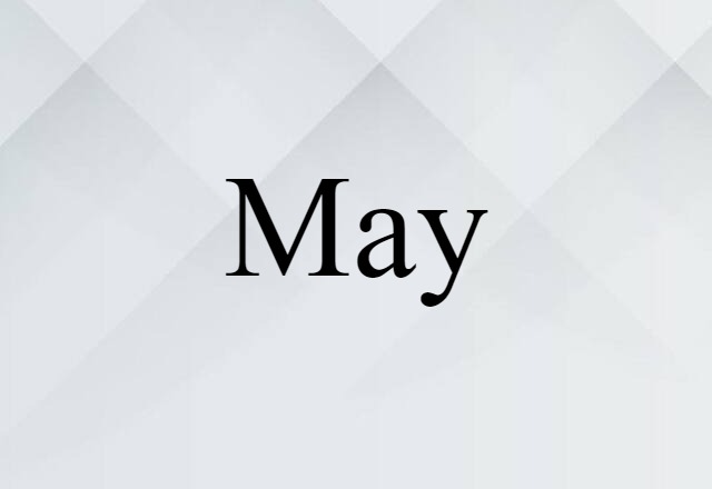 may