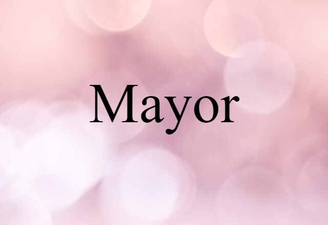 mayor