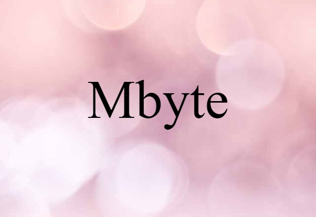 mbyte