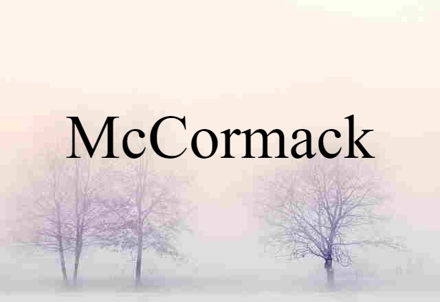 McCormack