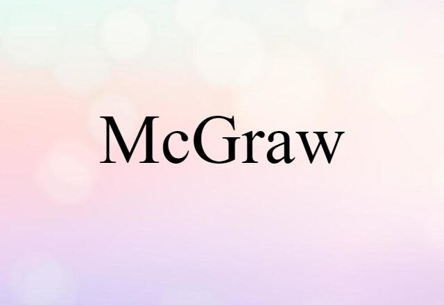 McGraw