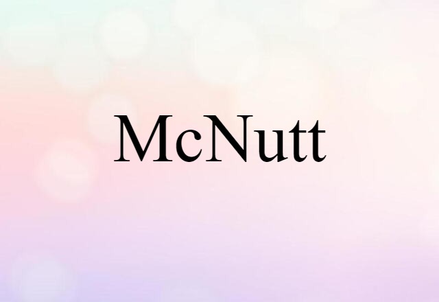 McNutt