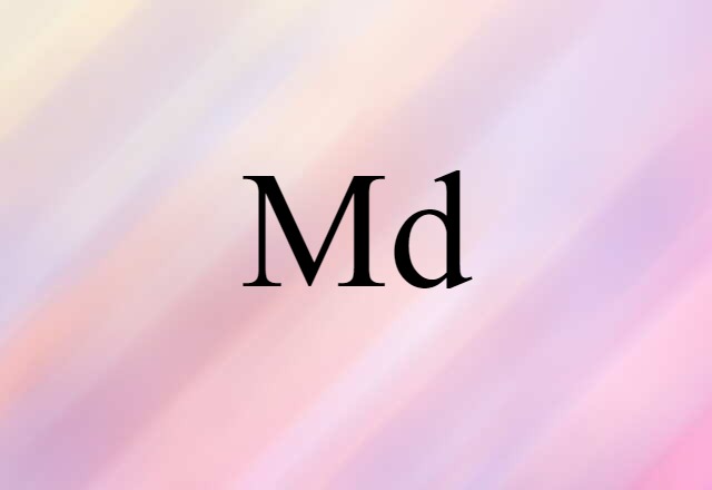 Md