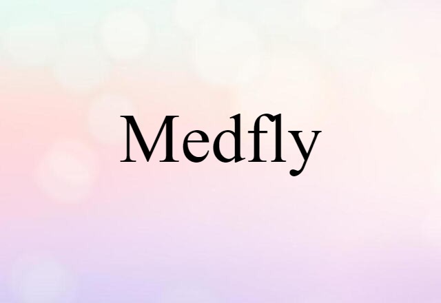 medfly