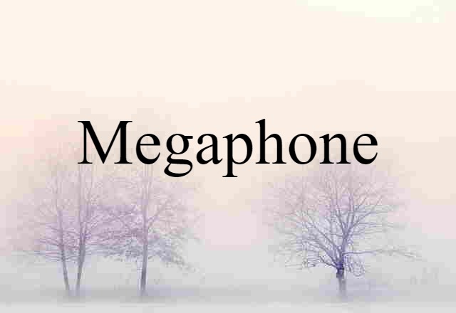 megaphone