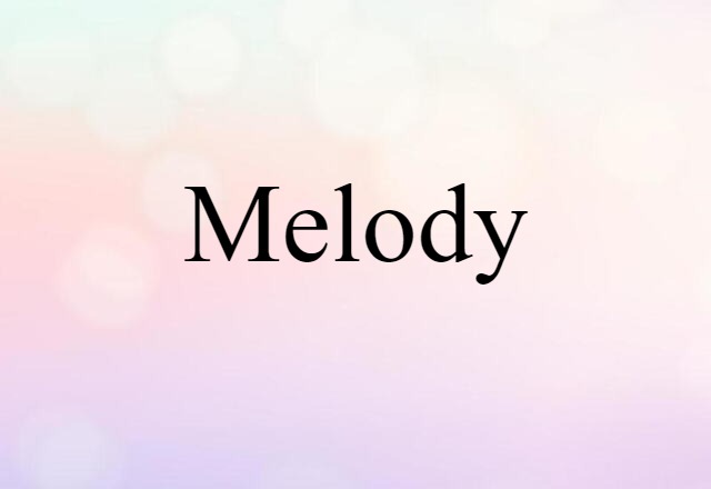 melody