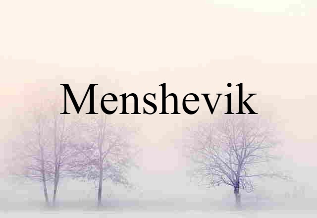 Menshevik