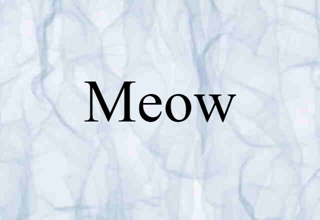 meow