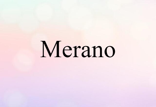 Merano