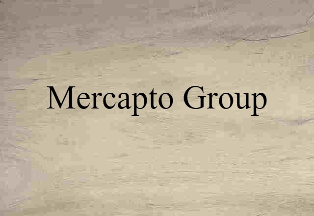 mercapto group