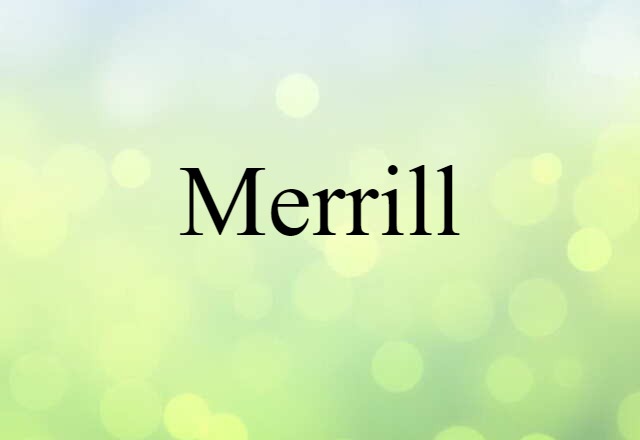 Merrill