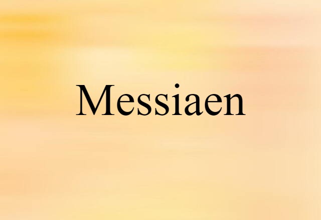 Messiaen