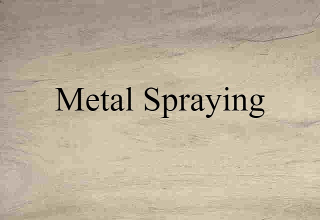 metal spraying