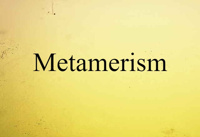 Metamerism (noun) Definition, Meaning & Examples