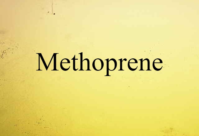 Methoprene (noun) Definition, Meaning & Examples