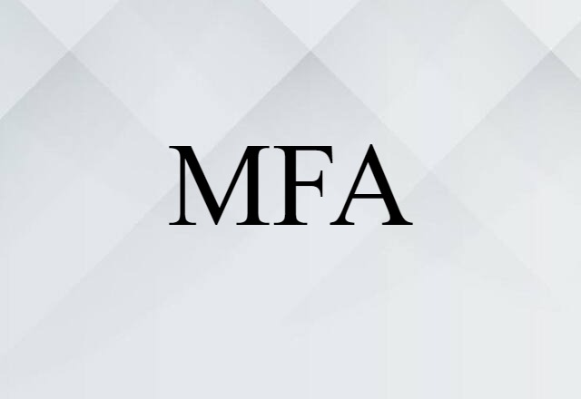 MFA