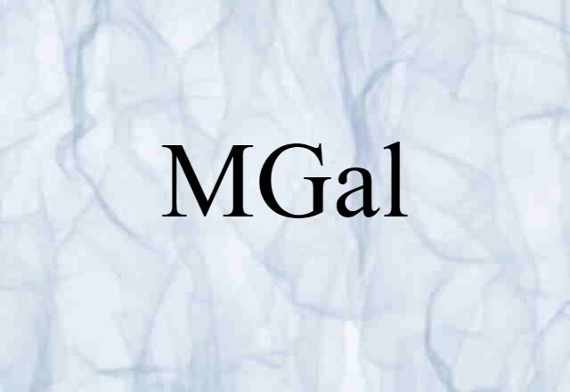 mGal