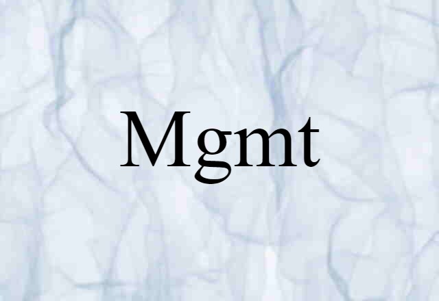 mgmt