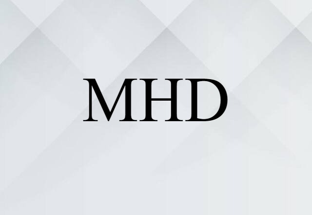 MHD