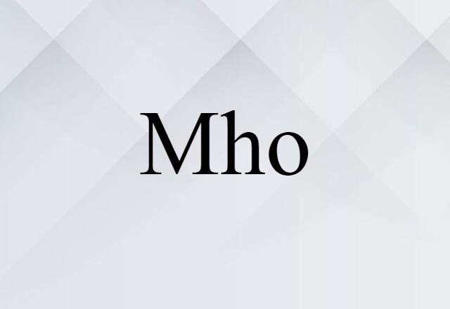 mho