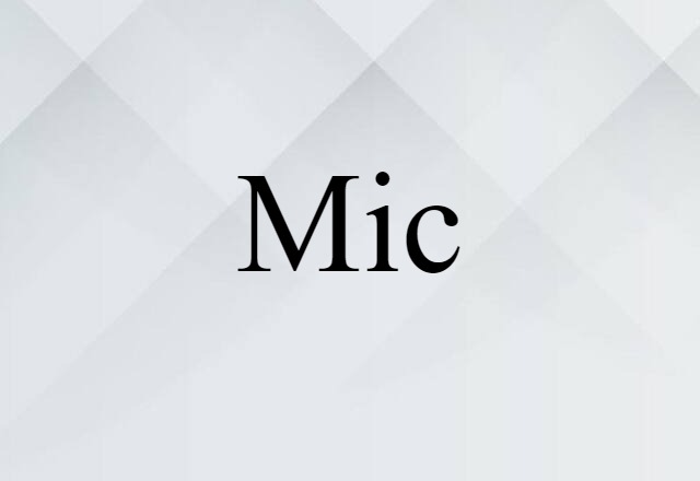 mic