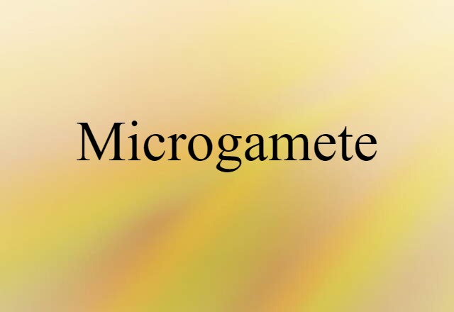 microgamete