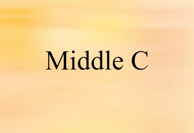 middle C