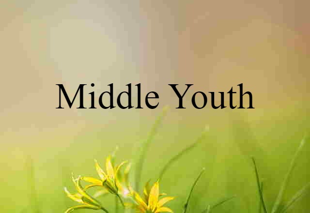 middle youth