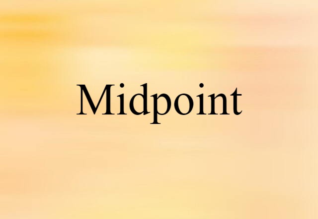 midpoint