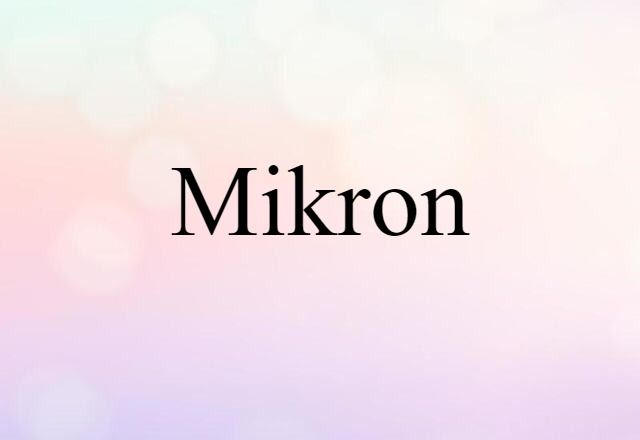 mikron