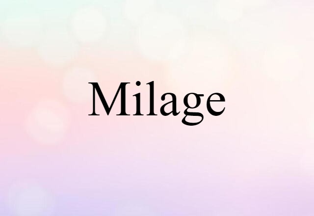 milage