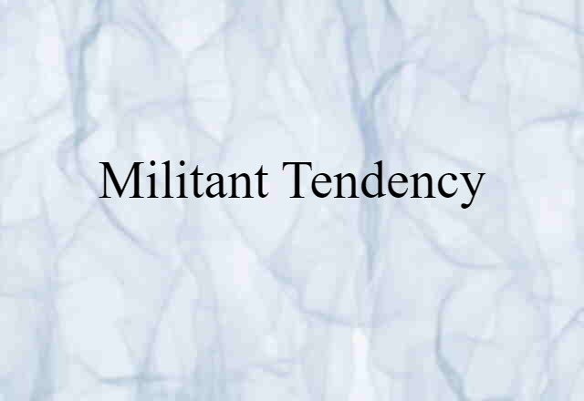 Militant Tendency