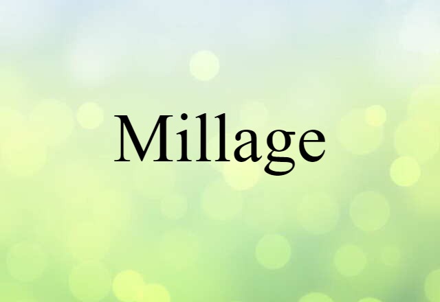 millage